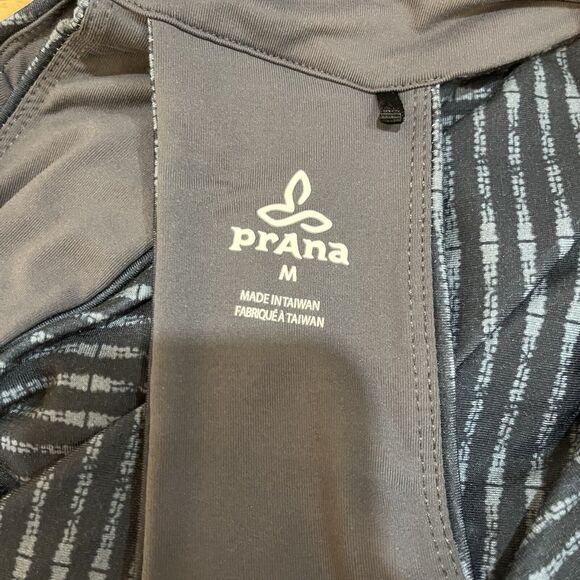 Prana Women's Striped Racerback Handkerchief Asymmetrical Saxon Dress Medium - Picture 8 of 8